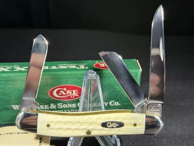 Case XX 6318 SS New in Box USA Jigged Bone 2000 Stockman Natural Knife WOW! - Image 1 of 4