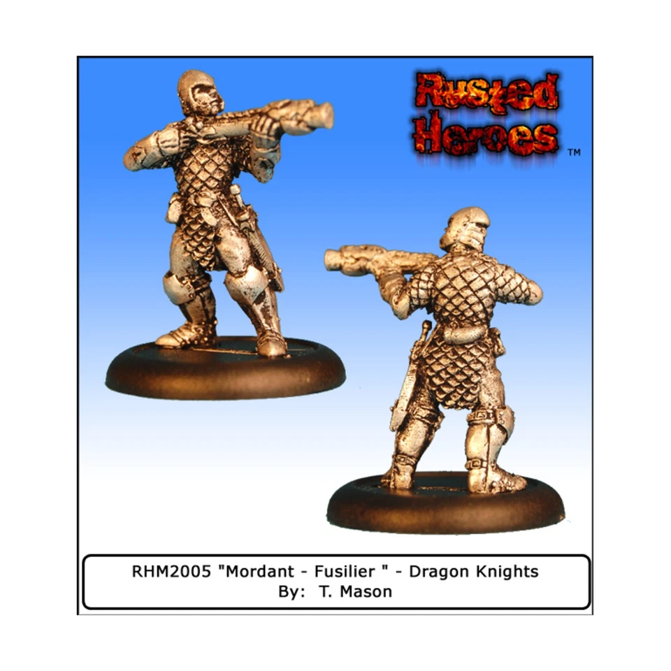 Fantización Héroes oxidados Caballeros Dragón Mordant Pack Nuevo Foto 1 de 1