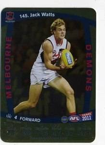 2011 Teamcoach GOLD (145) Jack WATTS Melbourne - Picture 1 of 1