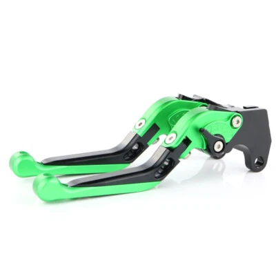 Palanca de freno de embrague plegable apta para Kawasaki ZZR1200 2002 2003 2004 2005 verde Foto 1 de 4