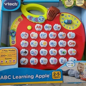 VTech Alfabeto Apple Letras Juego Letras Sonidos Música Jam Deletrear las Palabras - Imagen 1 de 5