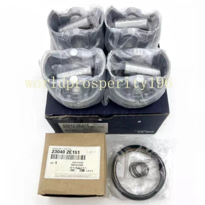 Motor de 2,0 L de conexión de pistón y anillos para Hyundai Sonata KIA K5 HYBRID 2016-2019 Foto 1 de 4