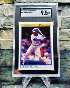 1991 O-PEE-CHEE PREMIER #56 KEN GRIFFEY JR. MARINERS HOF SGC 9.5