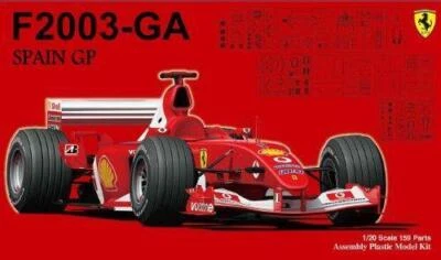 Kit raro Fujimi 1/20 Ferrari F2003-GA Gran Premio di Spagna dal Giappone 8298 - Immagine 1 di 3
