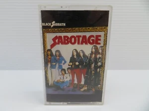 Black Sabbath Sabotage PAMC 007 1980 - Cassette Tape - Fast Postage !! - Picture 1 of 6