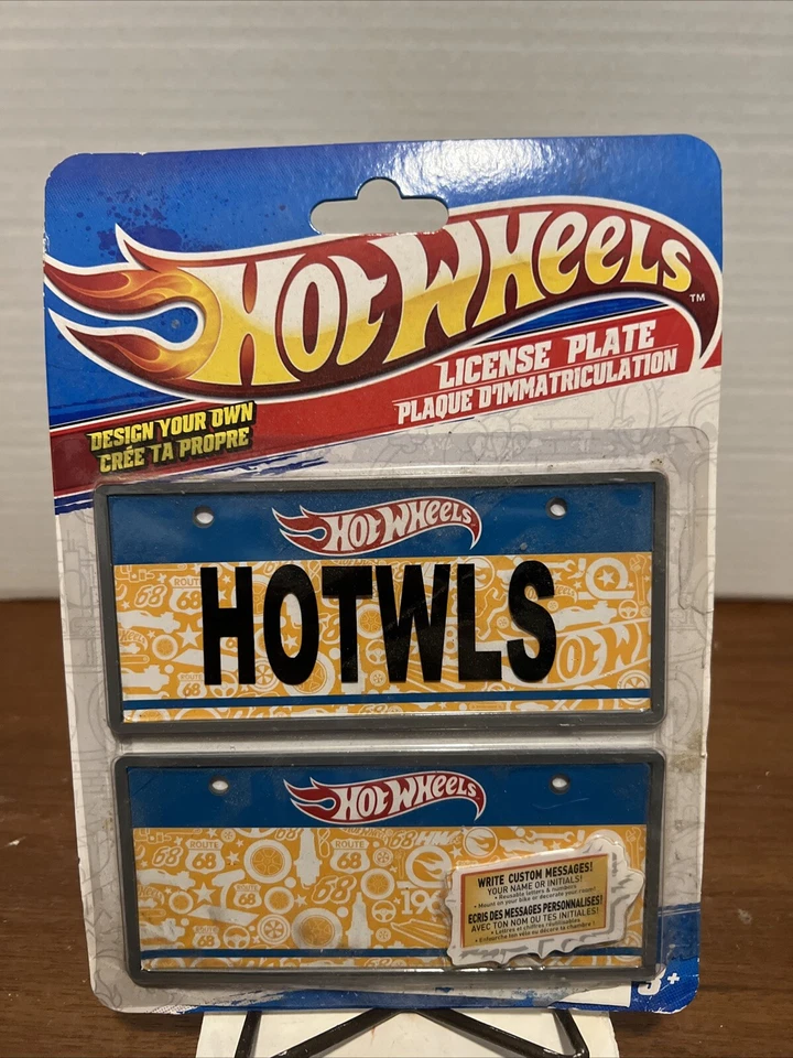Hot Wheels Diseña tu Propio Kit de Matrícula Personalizada Mattel Coche Sellado Coleccionista Foto 1 de 1