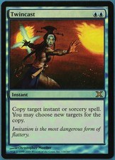 Twincast FOIL 10th Edition NM Blue Rare MAGIC MTG CARD (ID# 167099) ABUGames