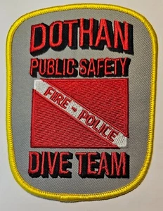 DOTHAN AL ÖFFENTLICHE SICHERHEIT FEUERPOLIZEI TAUCHTEAM AUFNÄHER NEUWERTIG (JE 1) - Bild 1 von 4