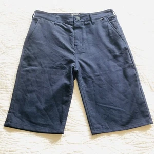 Hurley Nike Dri-Fit Walk s Boys Shorts Size 18 Navy Blue, Inseam 10.5" - Picture 1 of 11