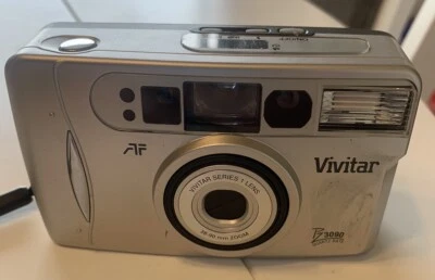 Vivitar PZ3090 35mm Film Camera 38-90 mm Quartz Date - UNTESTED - Image 1 of 4