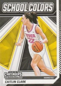 CAITLIN CLARK RC 2024 Collezione Caitlin Clark Colori Scuola #SC4 Iowa Occhi di Falco - Foto 1 di 2