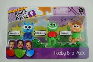 Reloj Bolsillo Hobby Niños Aventuras Hobby Bro Pack Oso Rana Cerdo Nuevo - Imagen 1 de 6