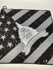 Congressional Country Club Square Golf Towel 19”x19” - Picture 1 of 3