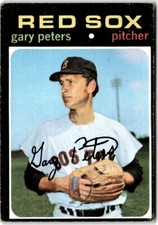 1971 Topps #225 Gary Peters Red Sox