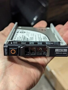 Intel SSD DC S3510 Series 800GB SSDSC2BB800G6P Dell CM65W + Tray SSD Solid State - Afbeelding 1 van 2