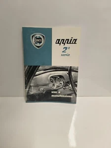 Libretto uso e manutenzione LANCIA Appia 2° serie ORIGINALE - Foto 1 di 4