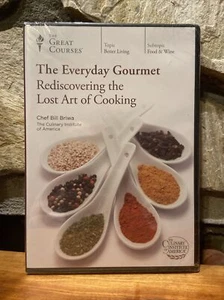 NEW Everyday Gourmet Rediscovering The Lost Art Of Cooking 4 DVD's Great Courses - Picture 1 of 4