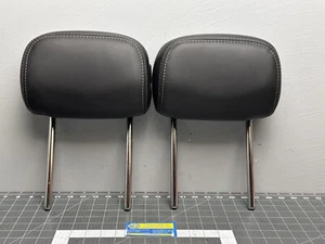13-17 Cadillac XTS REAR RIGHT LEFT SET SEAT HEADREST Black OEM - Picture 1 of 8