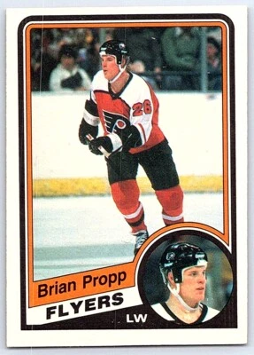1984-85 O-Pee-Chee Brian Propp Philadelphia Flyers #166 - Image 1 of 2