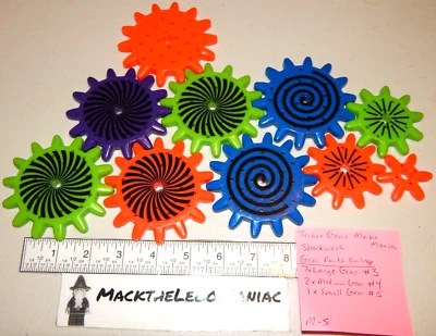 Shockwave Marble Mania Part # 3 4 5 Gear Parts Only Techno Gears - Image 1 of 4