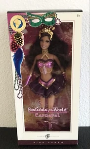 FESTIVALES BARBIE DEL MUNDO, CARNAVAL, 2005, J0927, ORIGINAL EN CAJA, ¡SIN PRECIO BASE! - Imagen 1 de 17