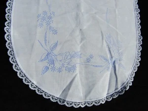 Stamped for Embroidery Table Runner Rosebuds Flowers Printed TR58 - Picture 1 of 20