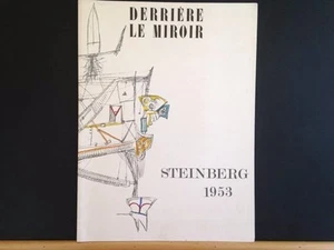 Derriere le Miroir 53-54, Saul Steinberg lithographs, Maeght 1953 vintageINV2099 - Picture 1 of 8