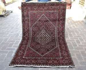 5x7 ft Vintage Fine Hand Knotted Caucasian Area Rug Oriental Antique Wool Carpet - Picture 1 of 11