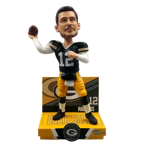 Aaron Rodgers Green Bay Packers Highlight Series Bobblehead NFL Football Cover