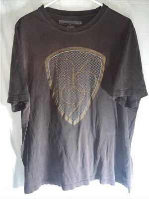 Sean John Men's Short Sleeve T-Shirt Size XL Brown SJ 69 Graphic Tee Vintage - Image 1 of 4