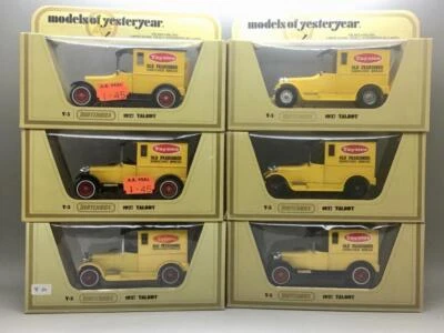 MATCHBOX MODELS OF YESTERYEAR Y5 1927 TALBOT VAN TAYSTEE SIX VARIATIONS - Image 1 of 4