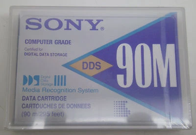 NEW SEALED  SONY DG90MAA DATA CARTRIDGE 90M DDS COMPUTER GRADE 295 FEET - Image 1 of 4