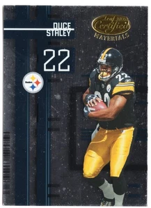 2005 Leaf Certified Materials - Duce Staley #98 PITTSBURGH STEELERS - Picture 1 of 2