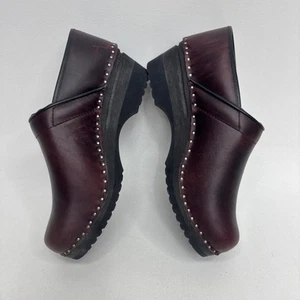 Zuecos suecos Troentorp Monet negros talla EE. UU. para hombre 10/UE 42 - Imagen 1 de 10