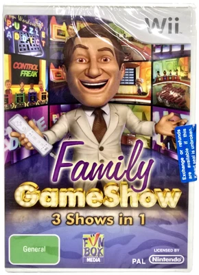 Family Gameshow 3 Shows In 1 Nintendo Wii PAL *Sealed* - Image 1 of 4