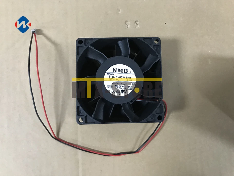 Ventilador de refrigeración inversor de 2 hilos 1 pieza nuevo NMB 3115RL-05W-B60 D24V 0,50A Foto 1 de 4