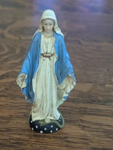 Mary Figurine Or Dashboard Ornament - Picture 1 of 6