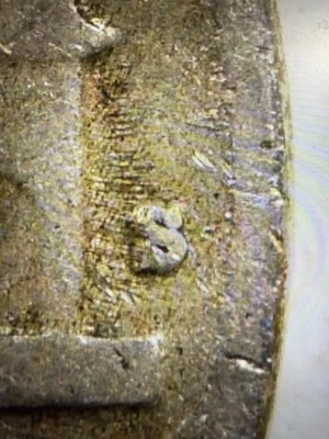 1939 5c Jefferson Nickel Error S/S Mint Mark R97 - Image 1 of 4