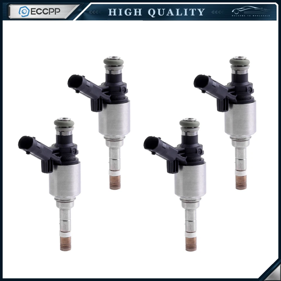 Inyectores de combustible para Volkswagen Tiguan 2,0 L 2009-2017 Audi Q5 2,0 L 2011-2017 4 piezas Foto 1 de 1