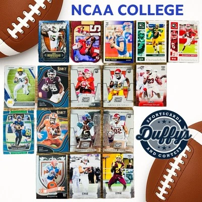 2025 NCAA College Football Cards Lot Rookies Stars, NFL Draft Picks, Parallels - Image 1 of 4