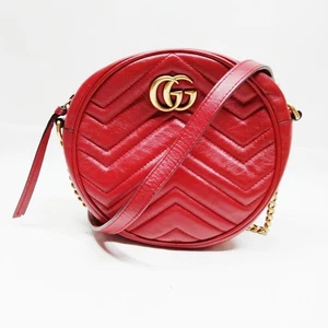 Gucci Crossbody bag Red Leather 2272310 - Picture 1 of 11