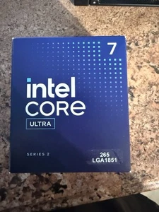 Intel Core Ultra 7 cpu 265 Non K 20 Cores Up To 5.3 GHz - Afbeelding 1 van 2