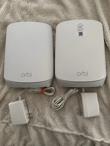 Brandneu Netgear Orbi AX5400 (RBK763S-100NAS) Tri-Band Mesh WiFi 6 System - Bild 1 von 4
