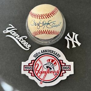Roger Clemens “The Rocket”Autographed AL Baseball - Yankees W/ Patch - Beckett