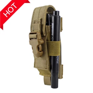 Tactical Belt Sheath EDC Tool Pouch Single Sheath for Folding Knife Pistol Mag - Picture 1 of 13