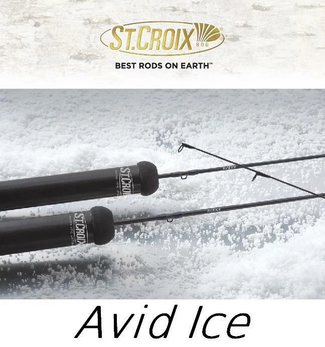 St. Croix Avid Ice Jigging 27" Medium Ice Fishing Rod AIR27M - Image 1 of 1