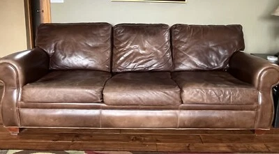 Calidad Marca Cuero Americana - Sofá, Sofá, Sofá Loveseat y Banco de Asientos/Almacenamiento Foto 1 de 4