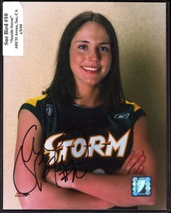 Sue Bird Seattle Storm Autographed 8x10 Photo with WNBA Hologram & Game Ticket - Picture 1 of 2