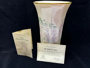 Stunning Lenox Jefferson Vase, Presidential Garden, Fine China 11.5" MADE in USA - Picture 1 of 14