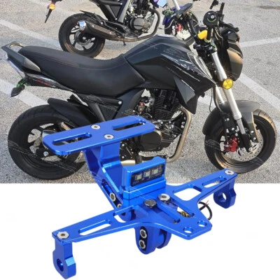 For Lifan KP-Mini 150 Motorcycle Tail Tidy License Plate Frame Holder LED Light - Image 1 of 4